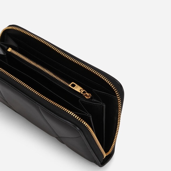 SOLD! Dolce & Gabbana Zip-around Black Devotion Wallet - Picture 4 of 7